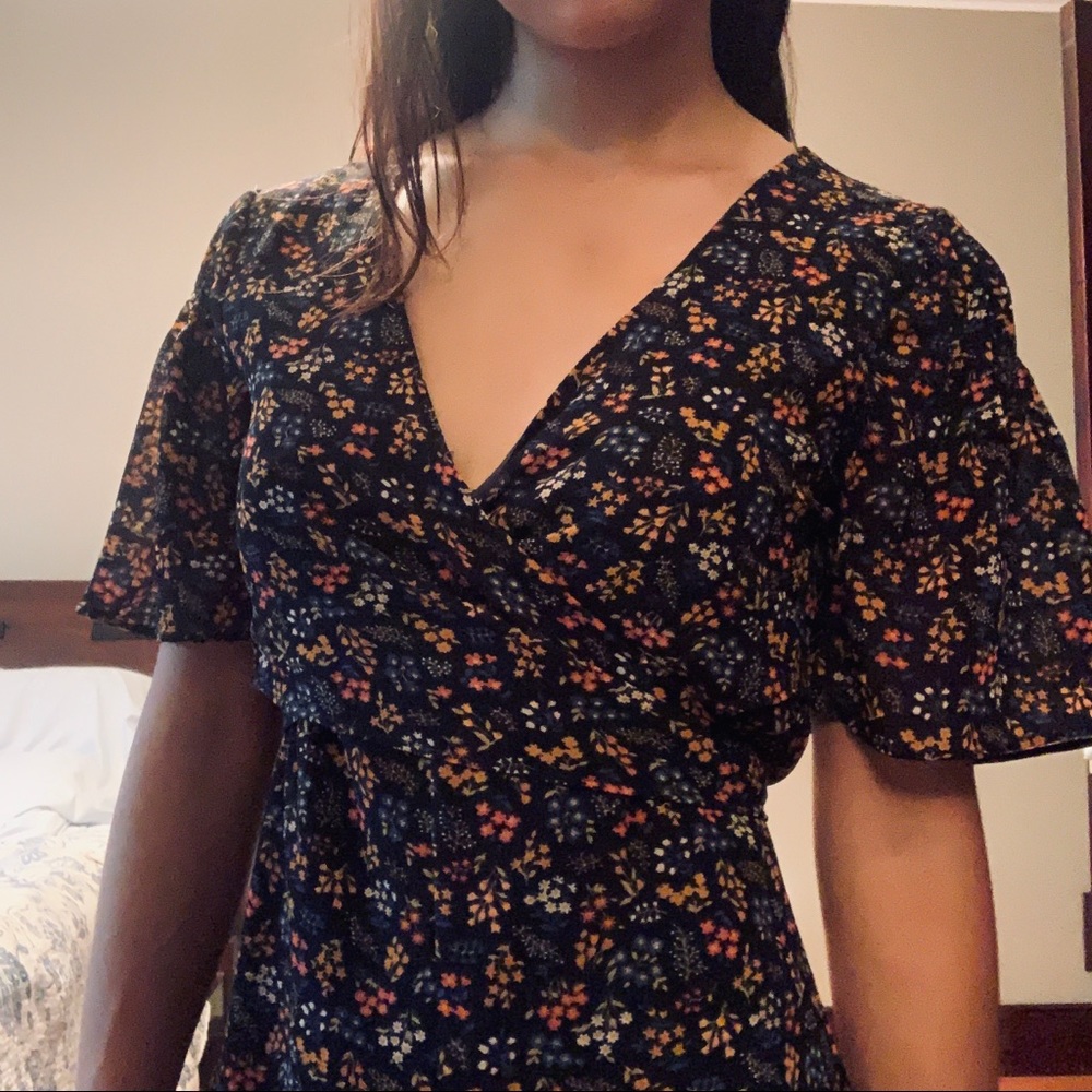 Madewell Wrap Front Dress